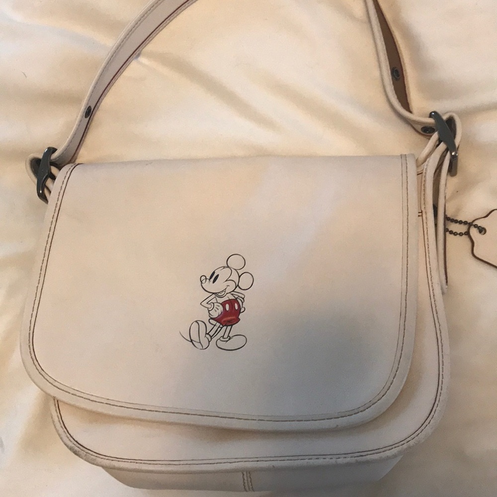 Mickey Mouse coach crossbody